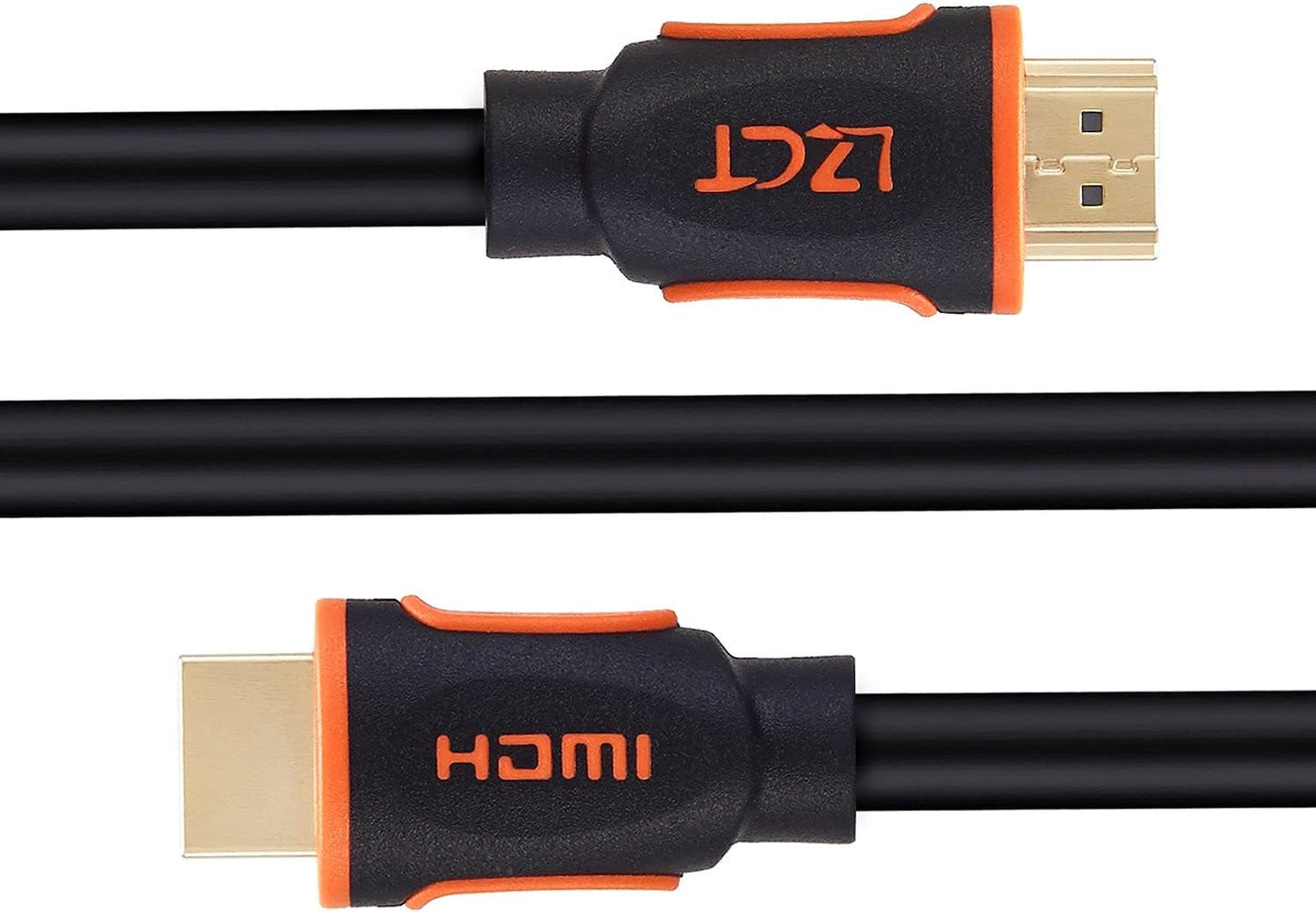 4K High Speed HDMI Cable 50FT with Ethernet HDMI Cord V2.0 Support 4K@60Hz Ultra HD 2160P 3D ARC HDR (Length from 3' to 125') Dual Color Mould