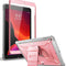 for Ipad 9Th Generation Case with Screen Protector (Unicorn Beetle Pro), [Built-In Stand] Heavy Duty Rugged Protective Case for Ipad 10.2 9Th / 8Th / 7Th Generation (2021/2020/2019), Rosegold