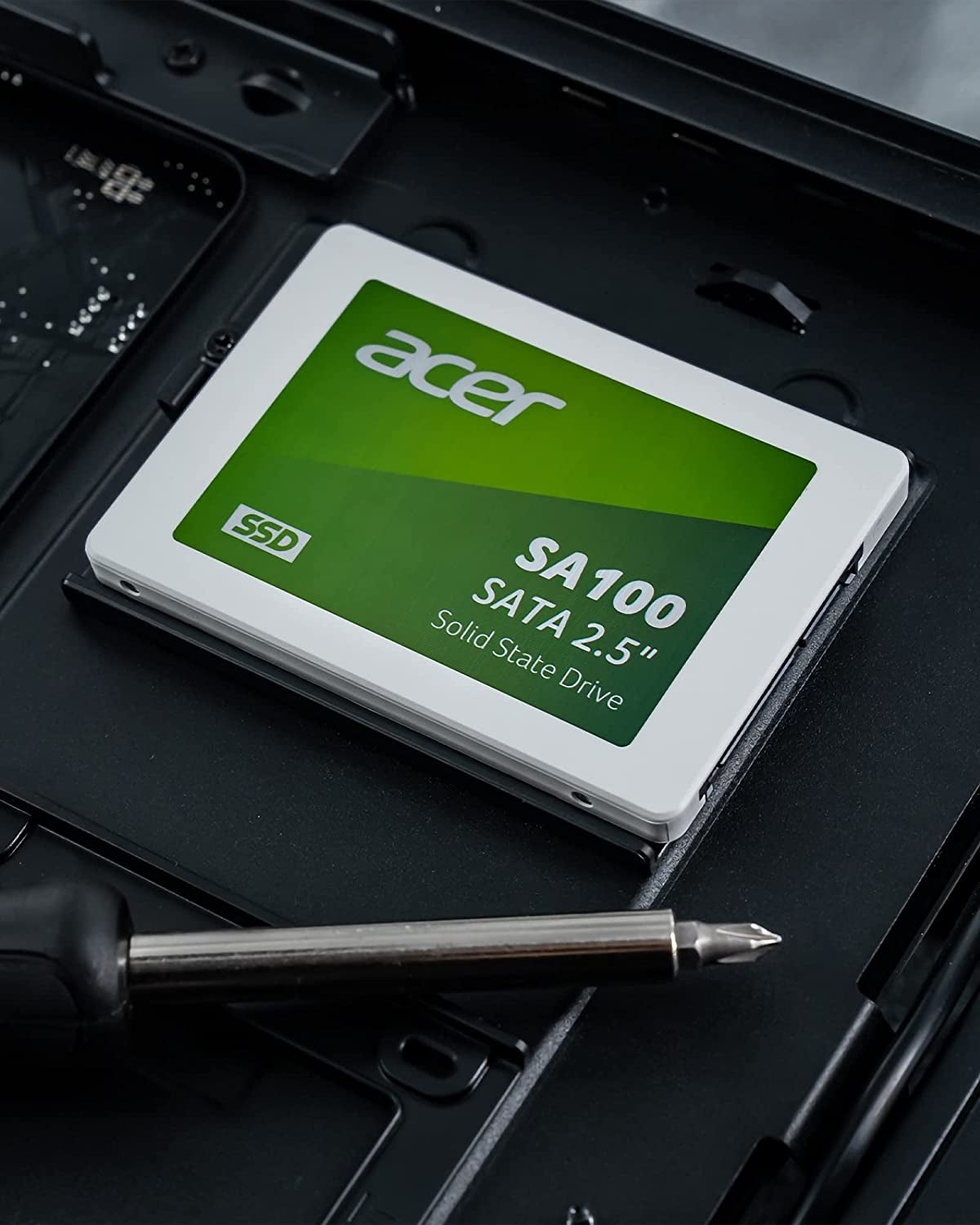 SA100 960GB 2.5 Inch SSD SATA III Internal SSD Hard Drive, 560Mb/S Read, 3D NAND Flash Memory, SATA III 6 Gb/S Interface