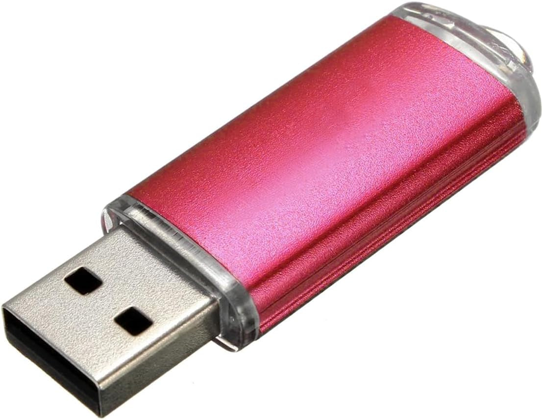 USB Flash Drive 5 Pack 32GB USB 2.0 Flash Drive Memory Stick USB Drive Jump Drive USB Storage Flash Drives Pen Drive Thumb Drives (5 Mixed Colors: Black Blue Green Red Silver)