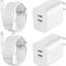 USB C Charger Block for Phone 15 Pro Max,20W USB C Charger with 12FT Long USB C to C Fast Charging Cord Cable Compatible for Phone 15 Pro Max/15 Pro/15 Plus/15, Samsung Galaxy/Android Phone