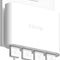 Slim 4-Port USB Wall Charger, AC Pro Multiport Plug Adapter, Phone Charging Block with 4 Ports, Flat USB Wall Adapter for Home & Travel