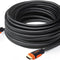 4K High Speed HDMI Cable 50FT with Ethernet HDMI Cord V2.0 Support 4K@60Hz Ultra HD 2160P 3D ARC HDR (Length from 3' to 125') Dual Color Mould