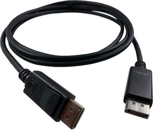 DP to DP 1.4-2 Pack of Vesa-Certified Displayport 1.4 Cable - 6 Feet, Hbr3, 8K @60Hz, 4K UHD @240Hz, 6.6 Feet (2 Meters) (B088C-207B-23)(Pack of 2)