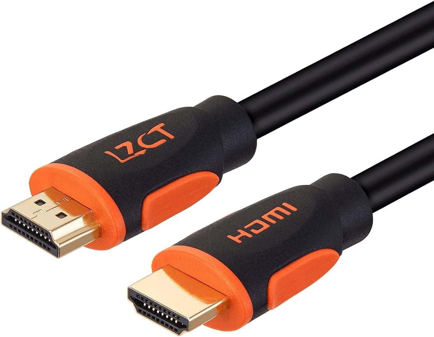 4K High Speed HDMI Cable 50FT with Ethernet HDMI Cord V2.0 Support 4K@60Hz Ultra HD 2160P 3D ARC HDR (Length from 3' to 125') Dual Color Mould