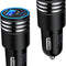 Fast Charging USB C Car Charger for Iphone 16 15 14 13 12 Pro Max SE XR XS X Samsung Galaxy S24 S23 S22 S21 S20 Note20 Google Pixel 9/8 Pro/7A/7 Pro/6A/6/5/4A/4/3,2Pack 30W PD+2.4A Type C Car Adapter