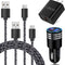 Type C Charger Fast Charger for Samsung Galaxy S24 S23 S22 S21 S20 A15 A54 A14 A53 A13,LG Stylo 6 5,Moto G Pure/G Power/G Stylus/G Play,Quick Charge 3.0 Car Charger Wall Adapter +3FT 6FT USB C Cable