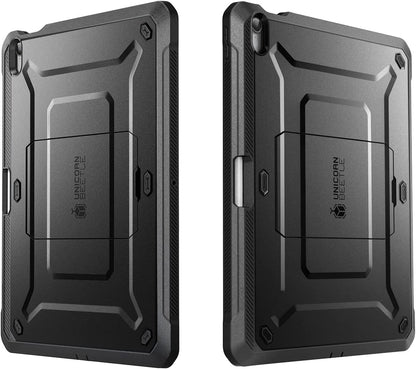 for Ipad Air 5Th Generation Case / Ipad Air 4Th Generation Case with Pencil Holder (Unicorn Beetle Pro), [Built-In Screen Protector & Stand] Rugged Case for Ipad Air 5/4 10.9 Inch, Black