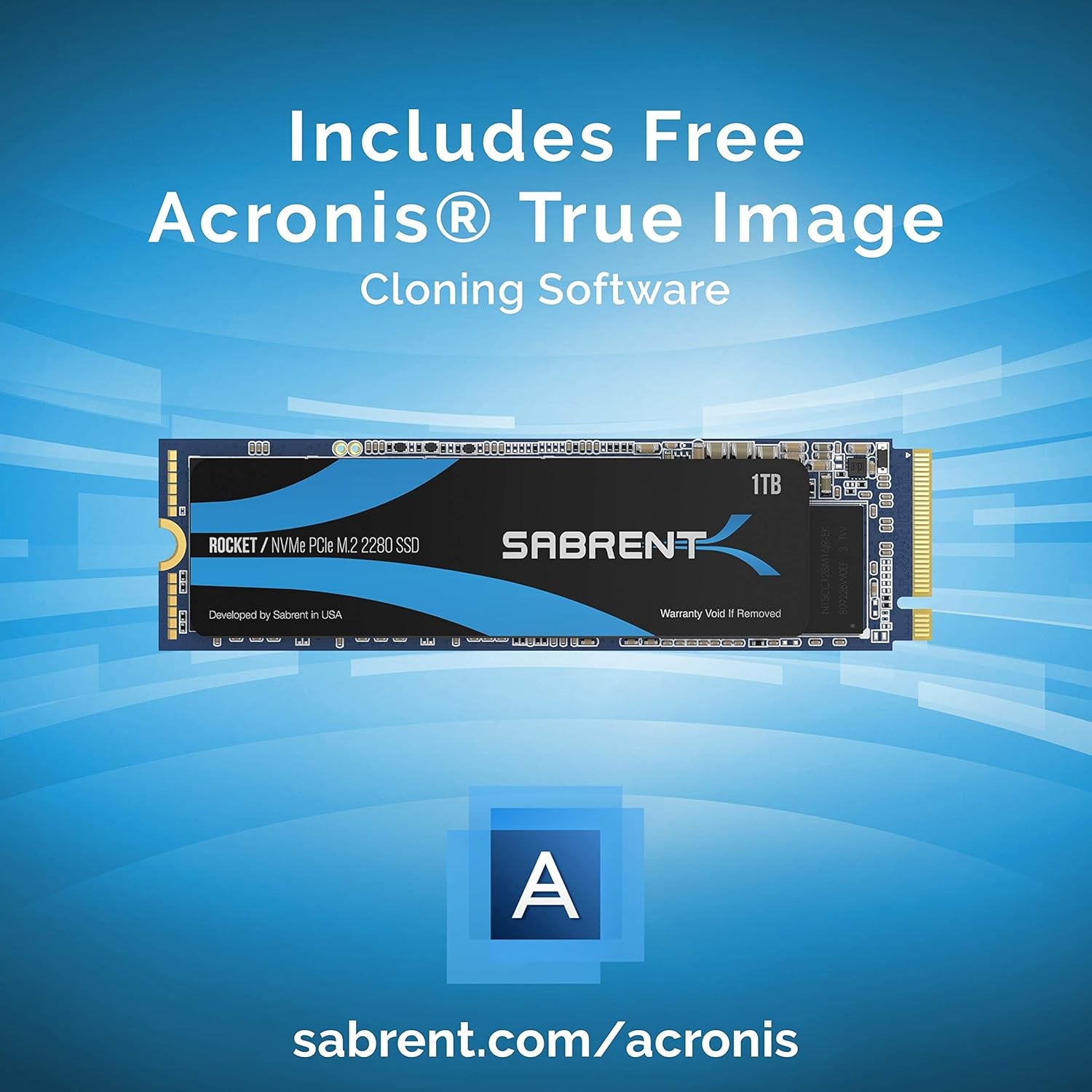 1TB ROCKET Nvme Pcie M.2 2280 Internal SSD High Performance Solid State Drive (SB-ROCKET-1TB)