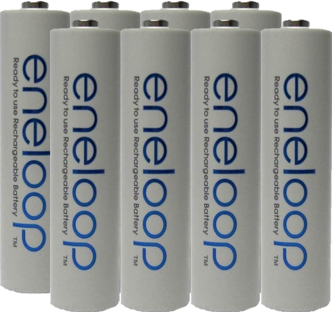 70-ZP2A-6D26 AAA 4Th Generation Nimh Pre-Charged Rechargeable 2100 Cycles Battery with Holder Pack of 8