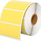 2.25"X1.25" Yellow Direct Thermal Labels, Self-Adhesive Address Shipping Thermal Stickers Label for Thermal Label Printer-1 Roll,1000 Labels