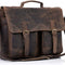 16 Inch Leather Briefcase Laptop Messenger Bags for Men and Women Best Office Satchel Bag