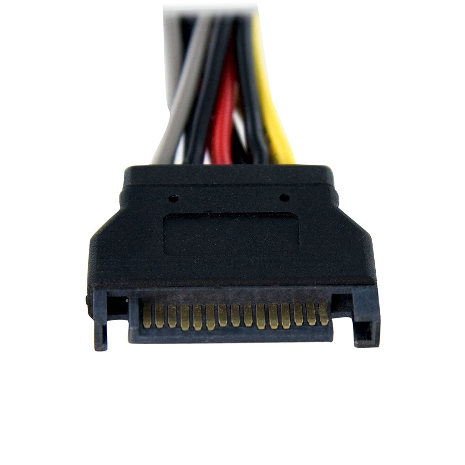 Startech Power Y Splitter Cable Adapter, 6-Inch (L) (PYO2SATA)