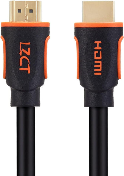 4K High Speed HDMI Cable 50FT with Ethernet HDMI Cord V2.0 Support 4K@60Hz Ultra HD 2160P 3D ARC HDR (Length from 3' to 125') Dual Color Mould
