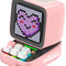 Ditoo Retro Pixel Art Game Bluetooth Speaker with 16X16 LED App Controlled Front Screen (Pink)
