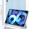 Ipad Air 11 Inch Case M2 2024, Ipad Air 5Th/4Th Generation Case 2022/2020 10.9 Inch with Pencil Holder, Trifold Stand Smart Case(Sky Blue)