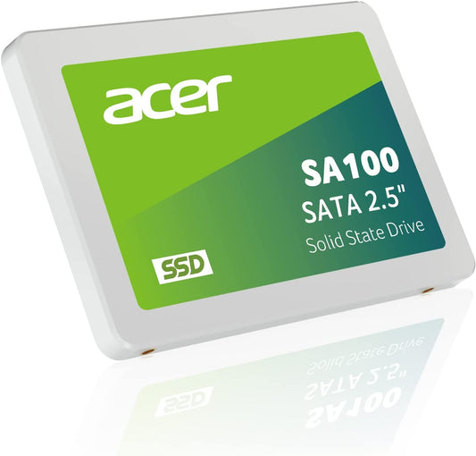 SA100 960GB 2.5 Inch SSD SATA III Internal SSD Hard Drive, 560Mb/S Read, 3D NAND Flash Memory, SATA III 6 Gb/S Interface