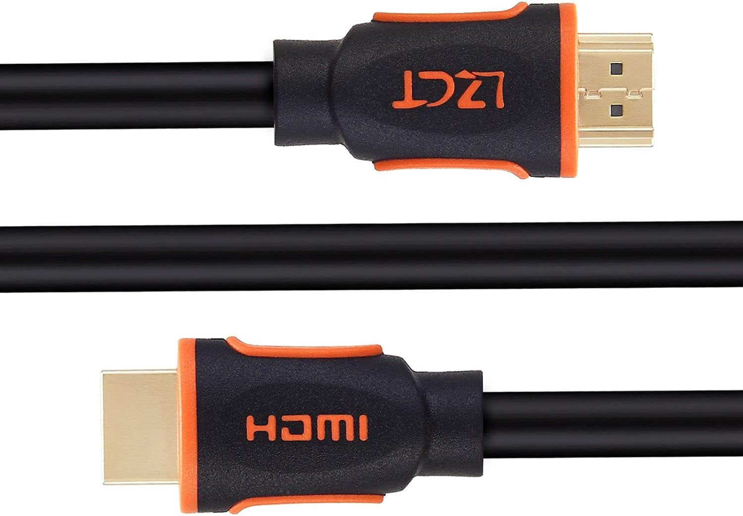 4K High Speed HDMI Cable 50FT with Ethernet HDMI Cord V2.0 Support 4K@60Hz Ultra HD 2160P 3D ARC HDR (Length from 3' to 125') Dual Color Mould