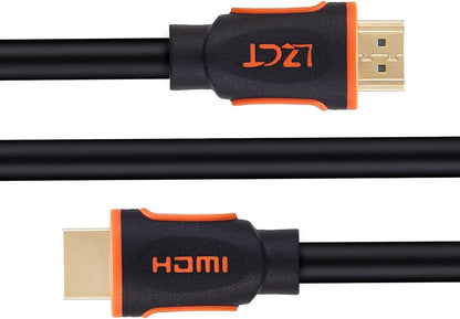 4K High Speed HDMI Cable 50FT with Ethernet HDMI Cord V2.0 Support 4K@60Hz Ultra HD 2160P 3D ARC HDR (Length from 3' to 125') Dual Color Mould