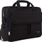 Laptop Bag 15.6 Inch, Business Briefcase Gifts for Men Women, Water Resistant Messenger Shoulder Bag with Strap, Premium Office Bag, Carry on Laptop Case for Notebook/Computer/Laptop, Black