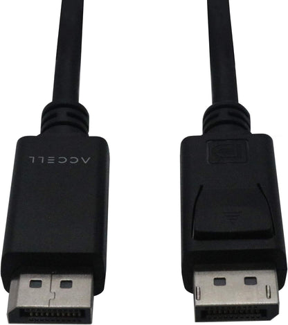 DP to DP 1.4-2 Pack of Vesa-Certified Displayport 1.4 Cable - 6 Feet, Hbr3, 8K @60Hz, 4K UHD @240Hz, 6.6 Feet (2 Meters) (B088C-207B-23)(Pack of 2)